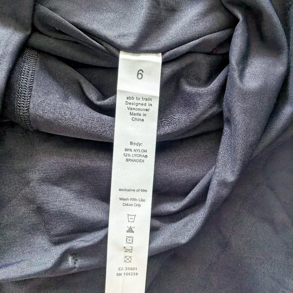 Lululemon Tennis Time Skirt High Waist Pleated Shorts Golf Pickleball size 6 - Picture 6 of 7